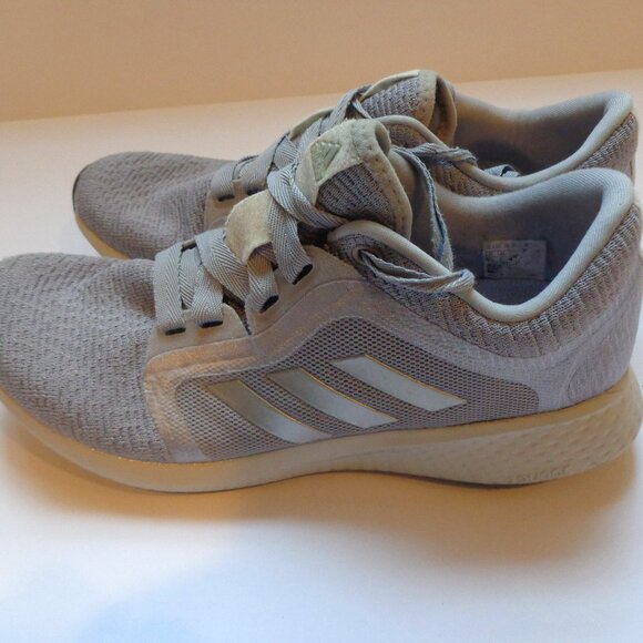 adidas‎ womens Edge Lux 4 Running Shoe FW9260 Glory Grey/Silver/Grey Size 9.5M - Picture 1 of 7